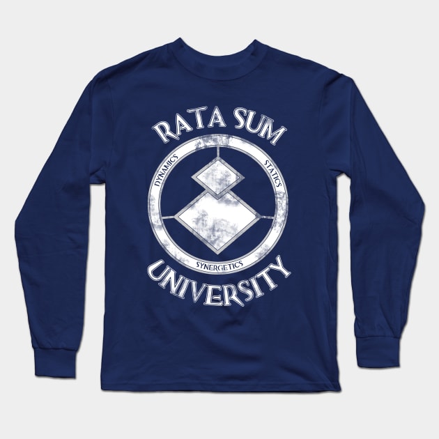 Rata Sum University Long Sleeve T-Shirt by krovs